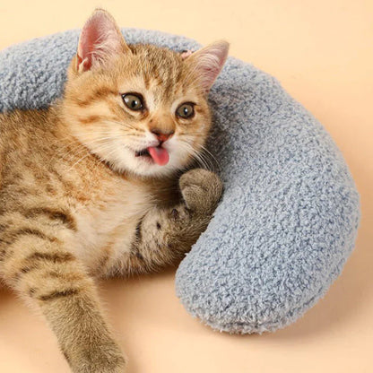 Soft Cute Kitten Throw Pillow