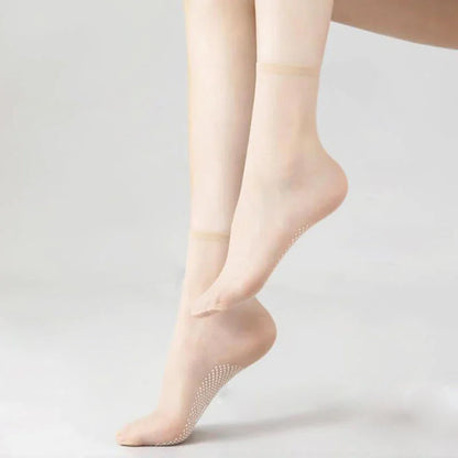 Clear Grip Crystal Soft Socks