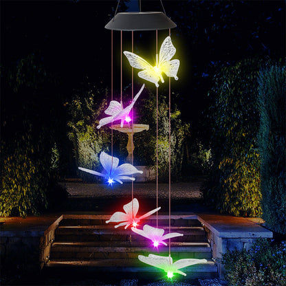Stunning Solar Powered Chandelier