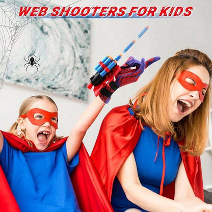 Spiderman Web Shooter Toy with Glove Launcher