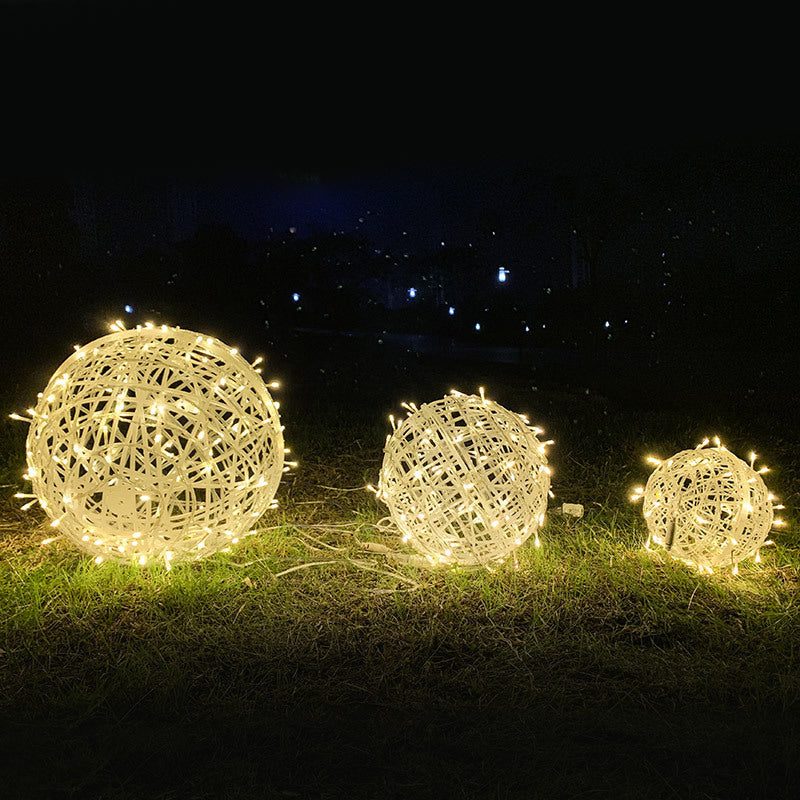 Colorful LED Solar Powered Garden Pendant Light
