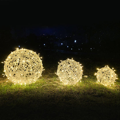Colorful LED Solar Powered Garden Pendant Light