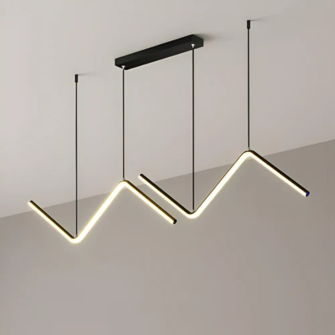 Modern Triangle Hanging LED Light