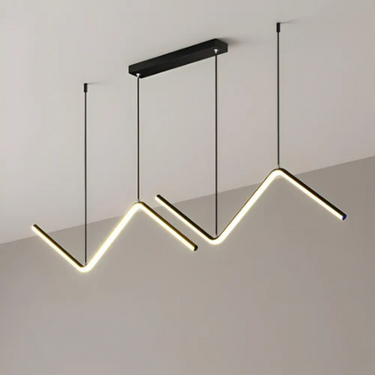 Modern Triangle Hanging LED Light