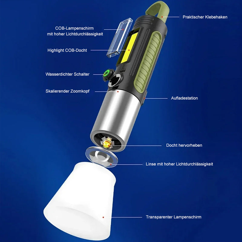 Durable LED Flashlight for Camping Adventures