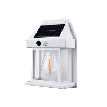 Outdoor Solar Powered LED Wall Lamp