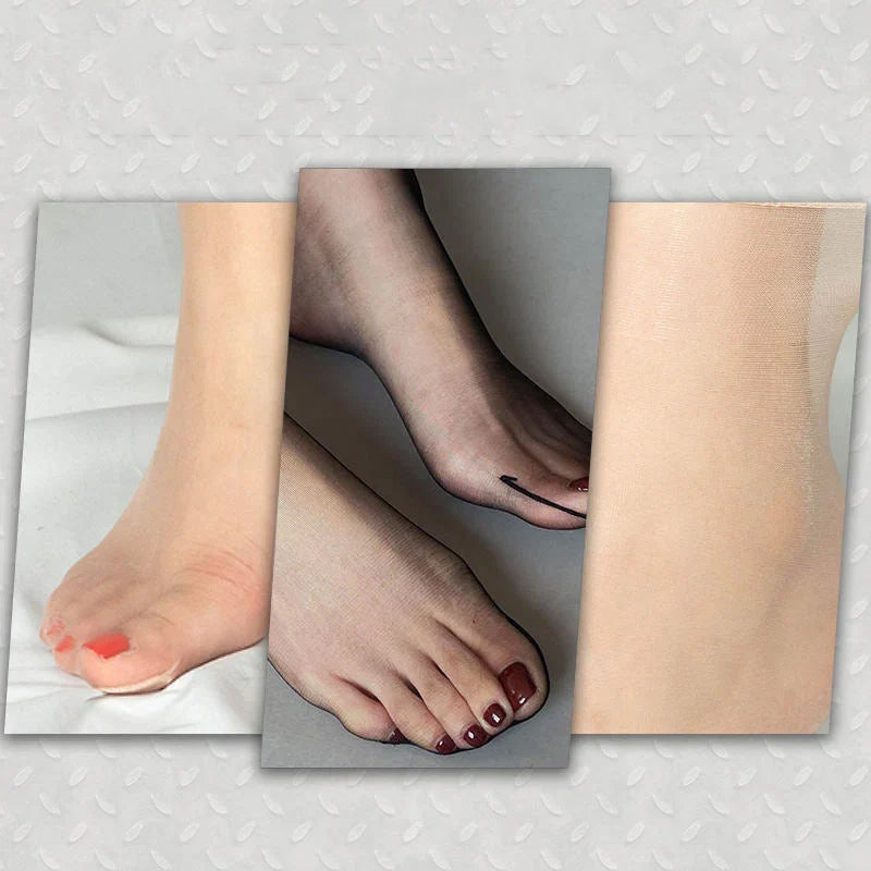 Clear Grip Crystal Soft Socks