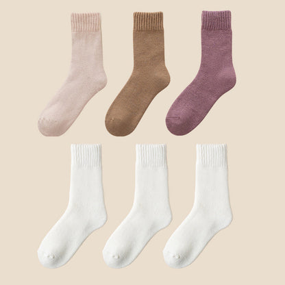 Soft Warm Men Women Thermal Velvet Socks