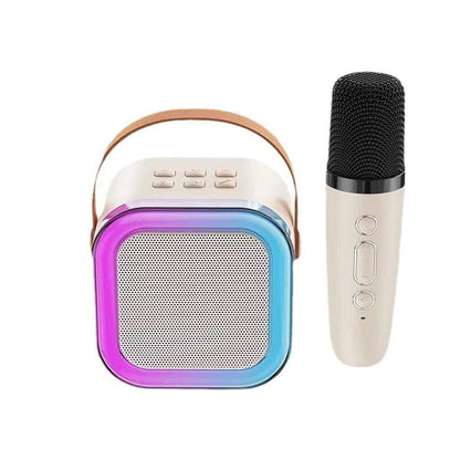 Compact Karaoke System With Bluetooth Mics - Yeezlab