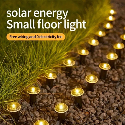 Bright Solar Powered Garden Pathway Lights Set