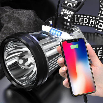 Ultra Bright LED Rechargeable Headlamp