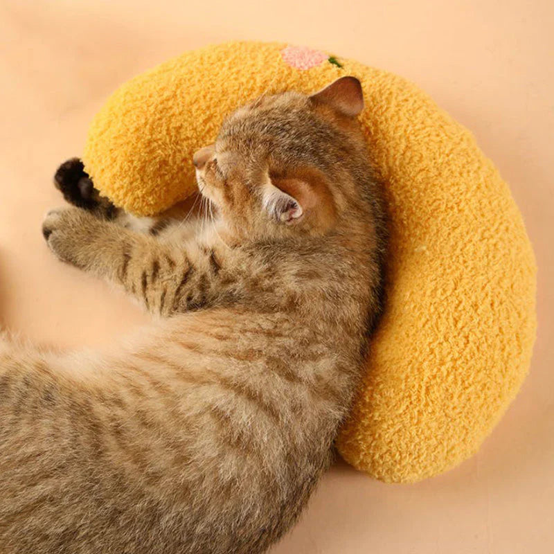 Soft Cute Kitten Throw Pillow