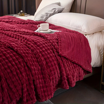 Cozy Plush Fleece Throw Blanket