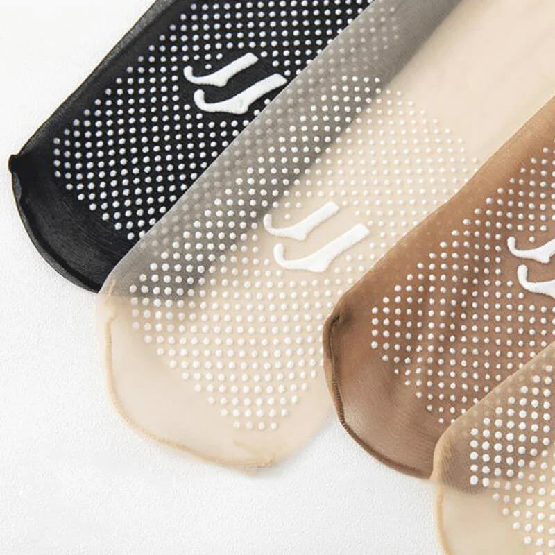 Clear Grip Crystal Soft Socks
