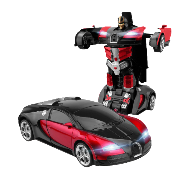 Fast Police RC Transformer Car Toy for Kids - Yeezlab