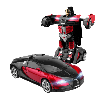 Fast Police RC Transformer Car Toy for Kids - Yeezlab