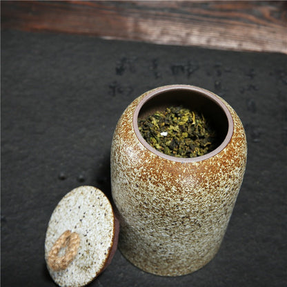 Airtight Ceramic Coffee Storage Jar