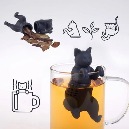 Fun Cat Loose Leaf Tea Infuser