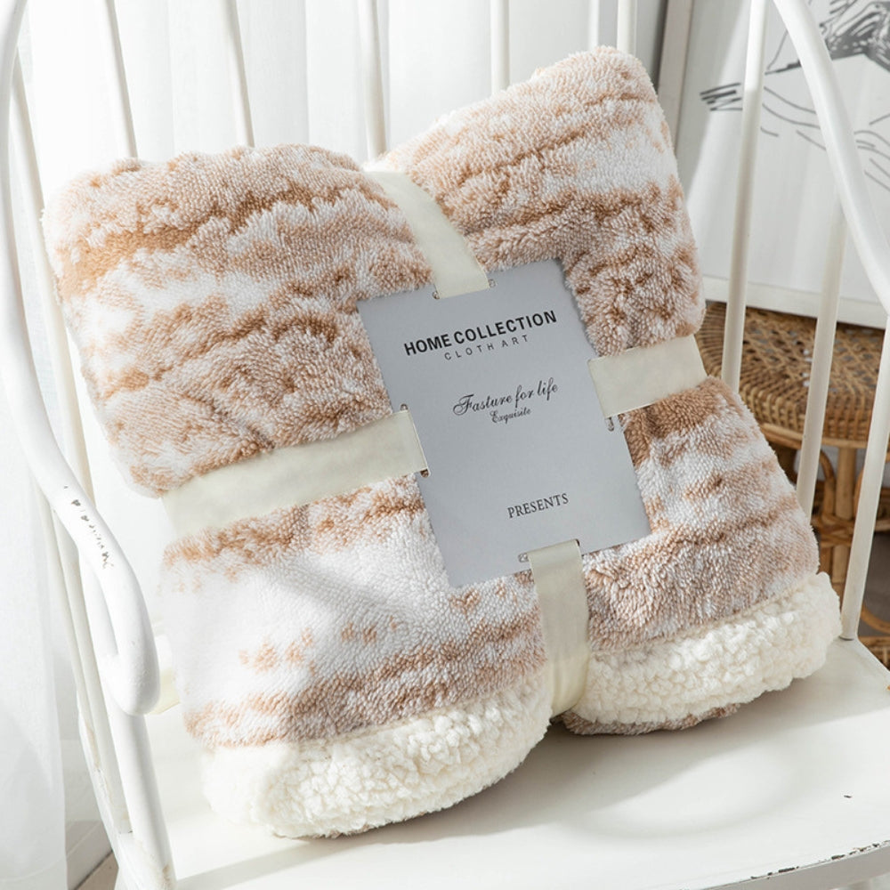 Plush Fleece Throw Blanket