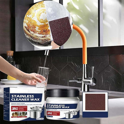 Powerful Nano Stainless Steel Polish Cleaner Wax - Yeezlab
