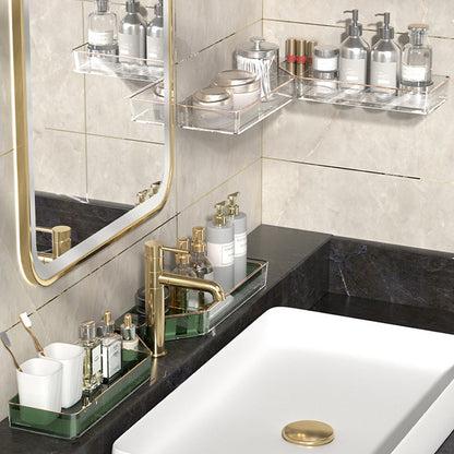 Space-Saving Wall Corner Storage Shelf