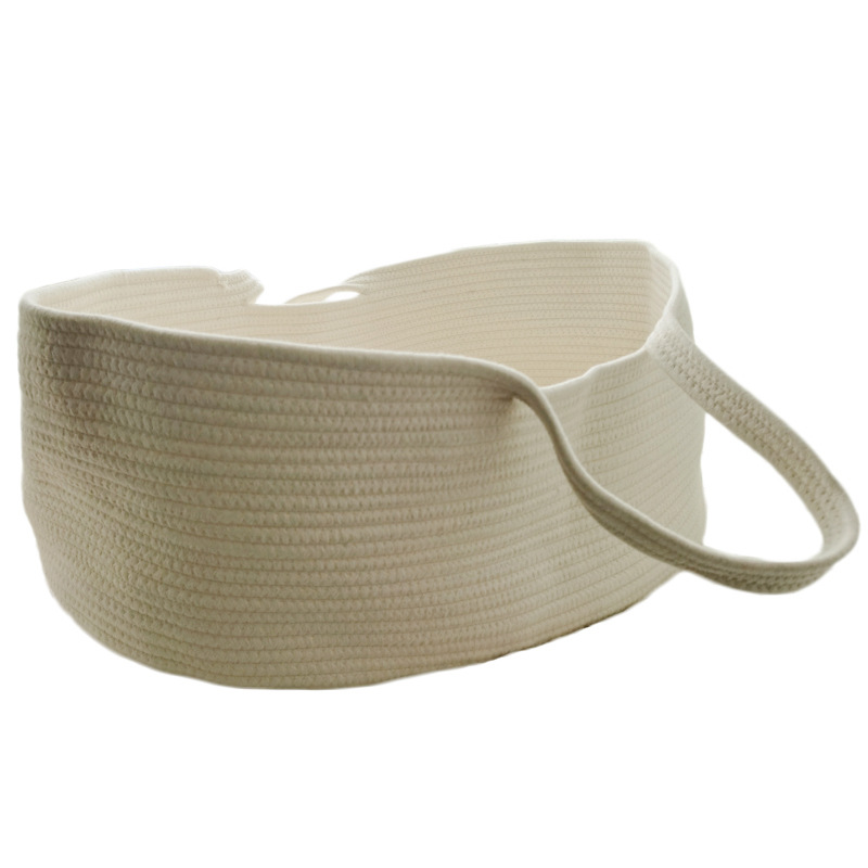 Cozy Baby Moses Basket with Handles - Yeezlab
