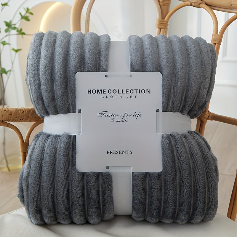 Soft Plush Fleece Blanket for Cozy Warmth
