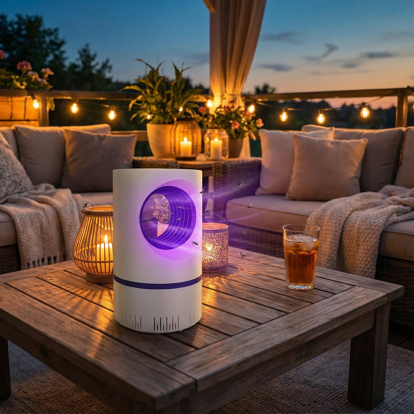 UV Light Insect Trap for Indoor and Outdoor Mosquito Control