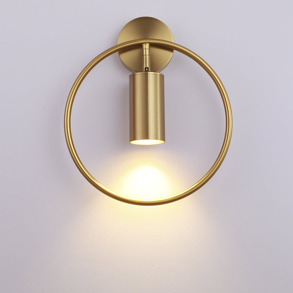 Luxurious Gold LED Wall Lamp