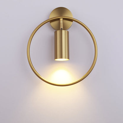 Luxurious Gold LED Wall Lamp