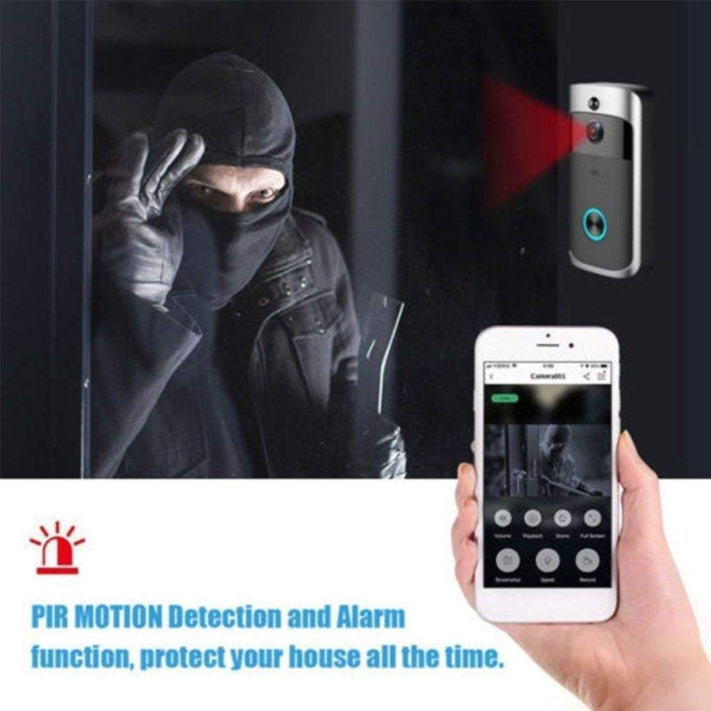 Wireless Wi-Fi Video Doorbell Camera