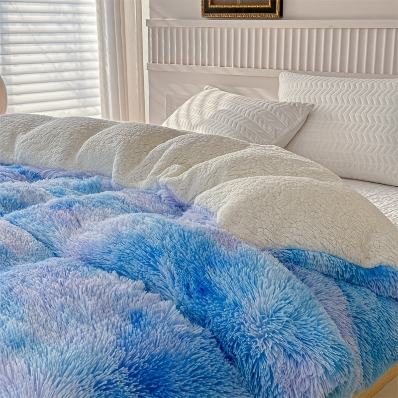Plush Soft Sheepskin Throw Blanket