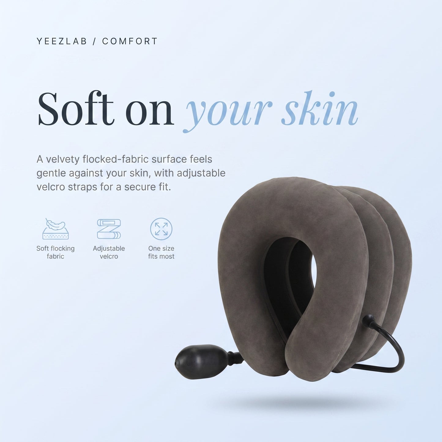 Air Neck Support - Soft on your skin