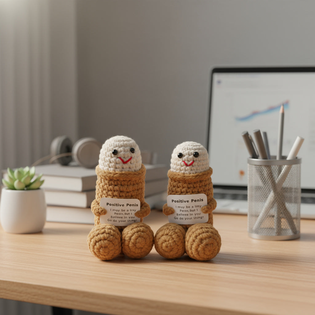 Funny Adult Comedy Crochet Plush Toy - Yeezlab