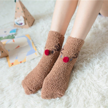Cozy Christmas Socks Gift Set