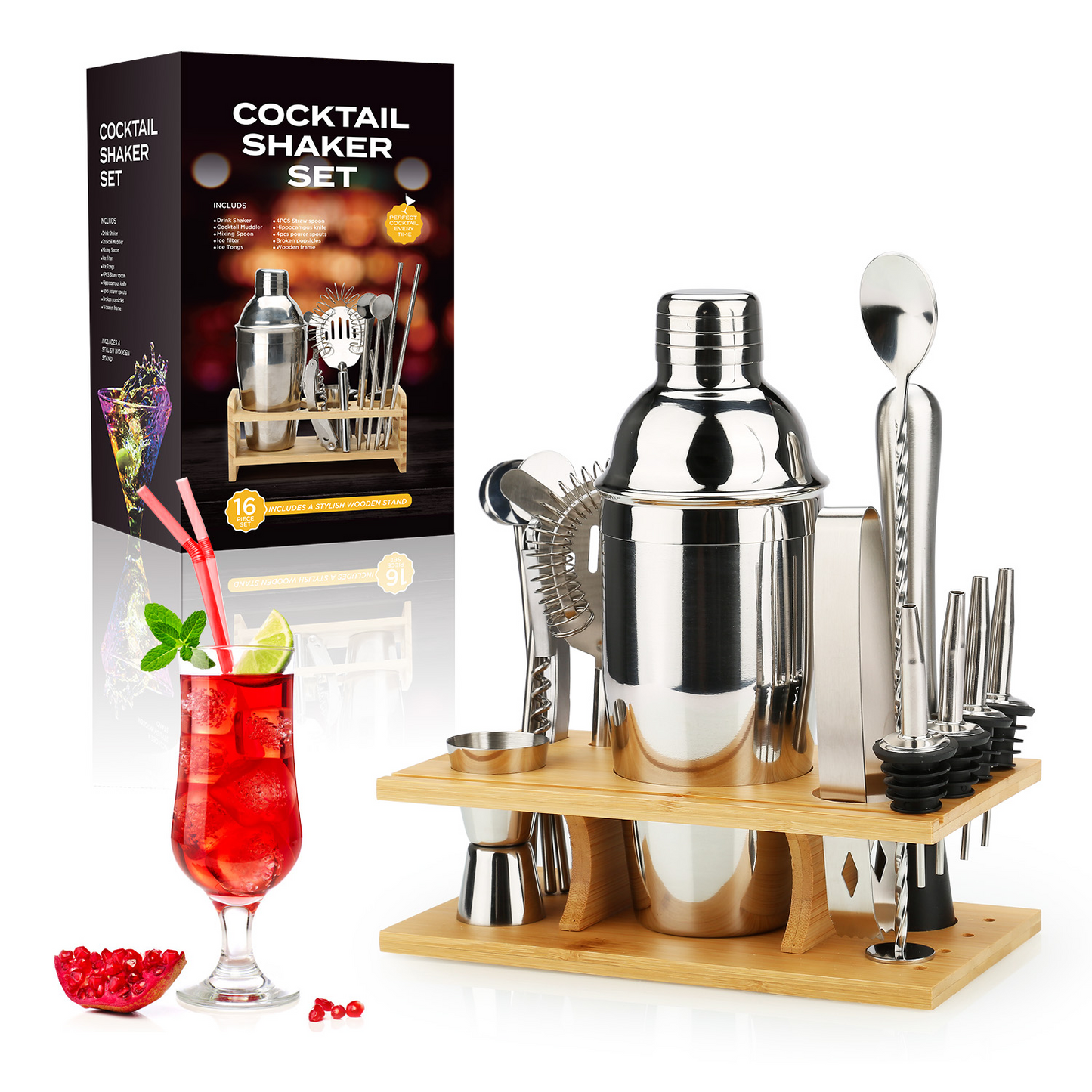 Premium Home Bar Cocktail Kit - Yeezlab