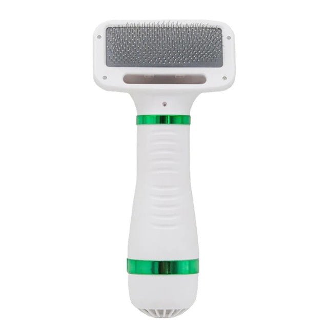Compact Pet Grooming Kit with Detachable Comb and Blower