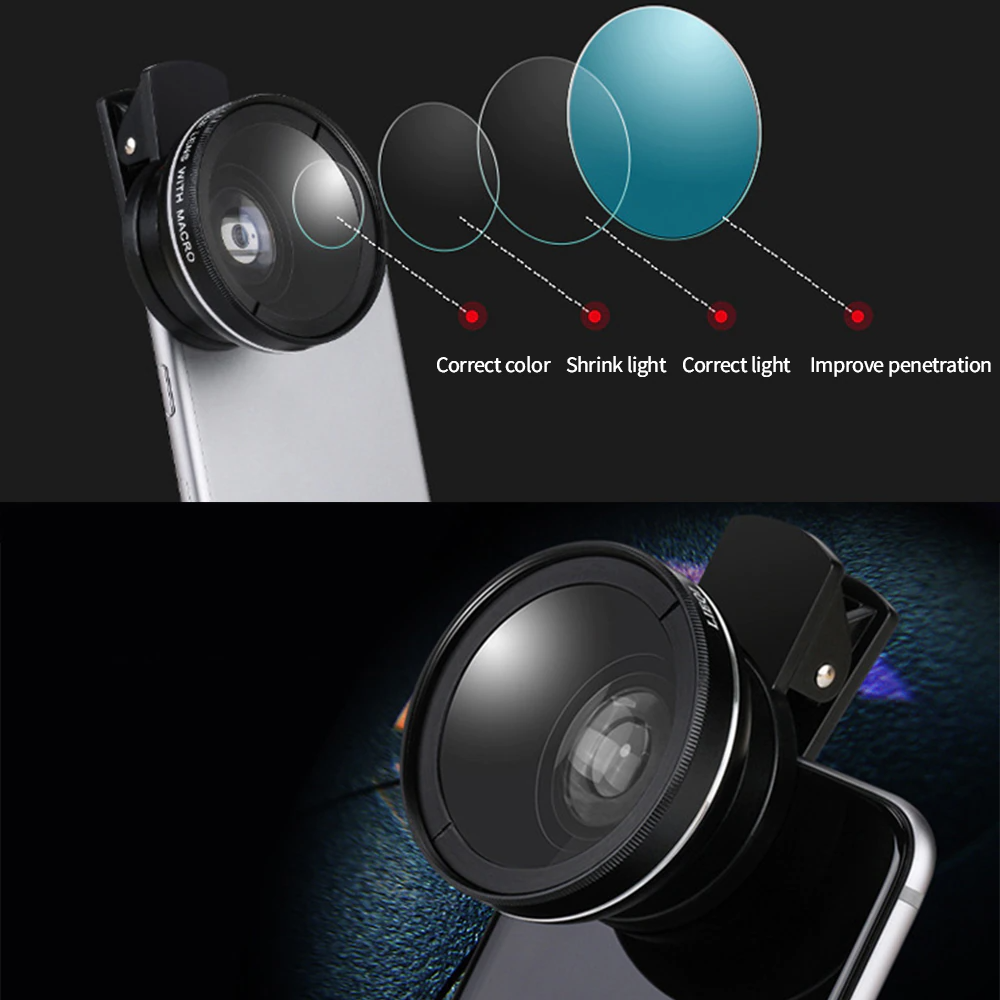 Wide Angle iPhone Camera Lens Kit
