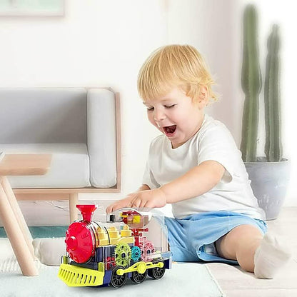 Clear Kid's Train Set