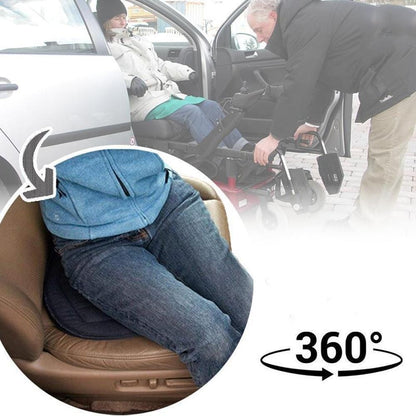Ergonomic 360° Swivel Seat Cushion for Car & Office