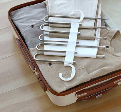 Space-Saving 5-in-1 Rack Hanger Organizer