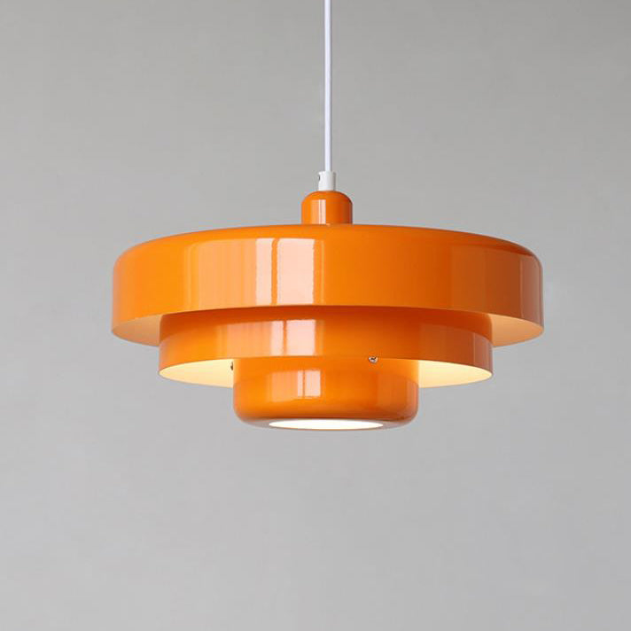 Modern Glass Tiered Pendant Light