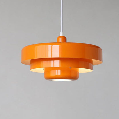 Modern Glass Tiered Pendant Light
