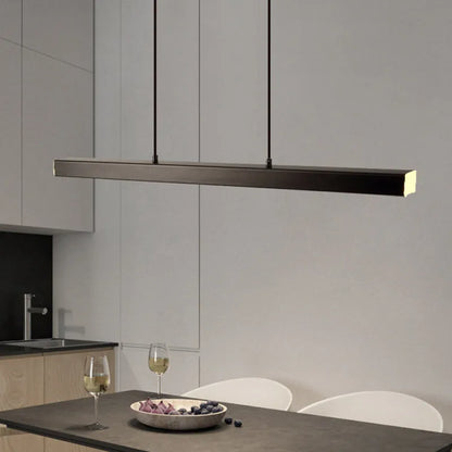 Sleek Pendant Light Fixtures Simple Style