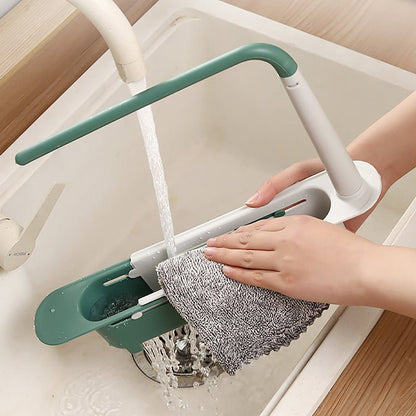 Compact Kitchen Sink Tray Organizer