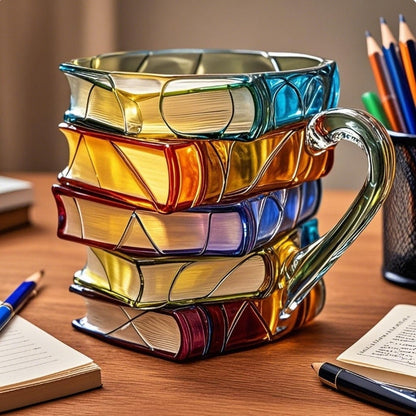 Unique Book Shaped Coffee Mug