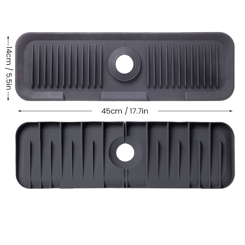 Waterproof Kitchen Sink Faucet Splash Mat