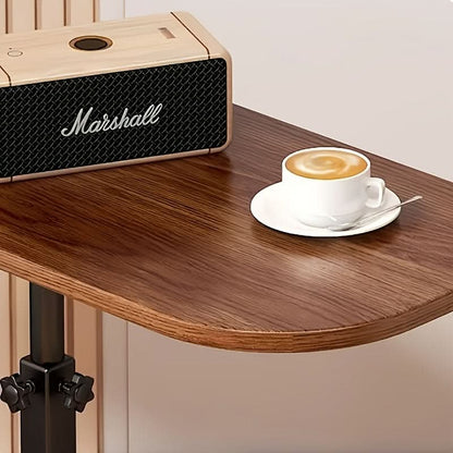 Space Saving End Table - Wooden Metal Frame for Sofa Bed