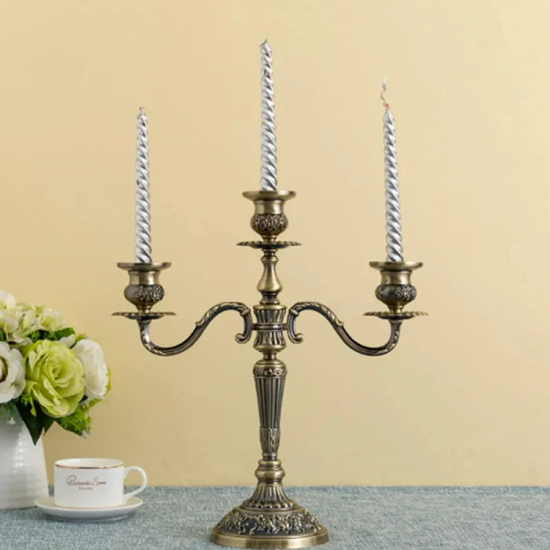 Luxury Gold Candle Holder