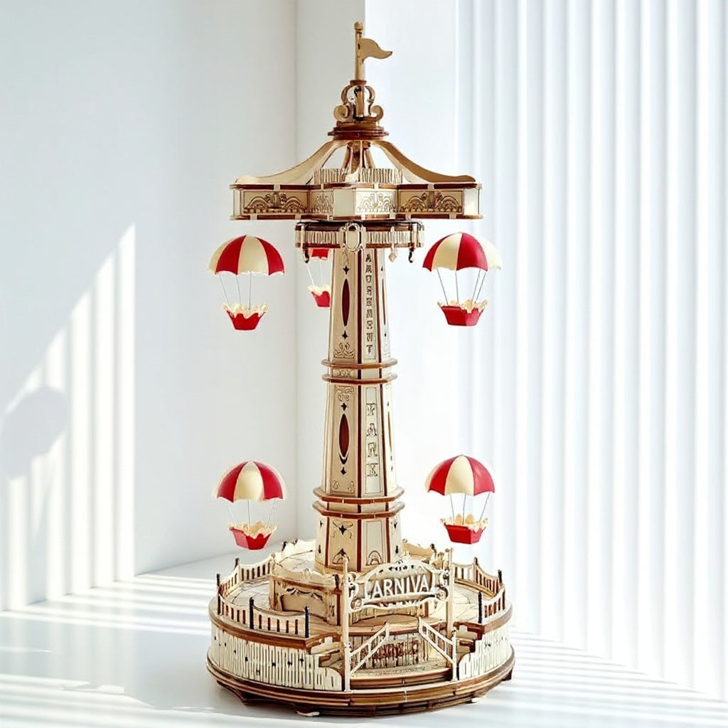 Fun 3D Wooden Puzzle Carnival Game Kit